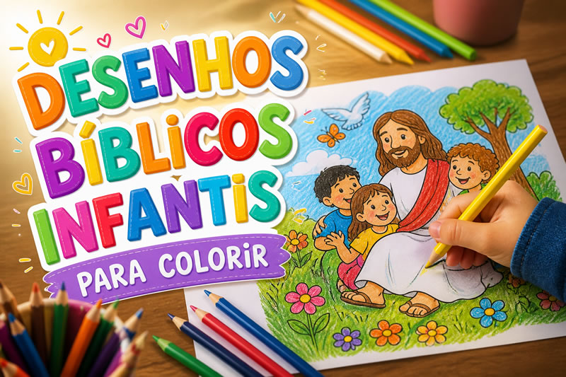 Desenhos Bíblicos para colorir
